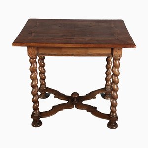 Small Antique Baroque Side Table in Walnut, 1800-DXD-1750409