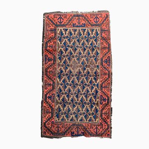 Small Antique Distressed Baluch Rug-YMM-1155445