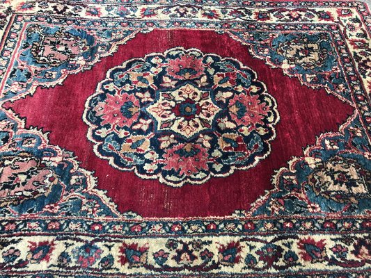 Small Antique Dorokhsh Rug-YMM-1061925