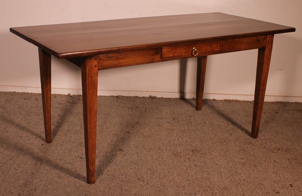 Small Antique Farm Table in Oak, 1800s-HPU-2034737