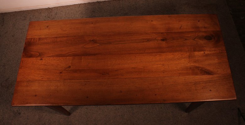 Small Antique Farm Table in Oak, 1800s-HPU-2034737