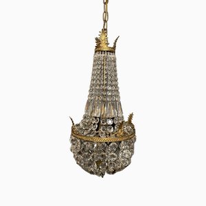 Small Antique French Chandelier-NSG-2041614