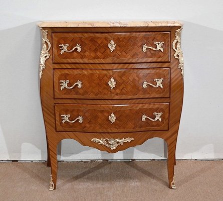 Small Antique Louis XV Style Mahogany Dresser, 1890s-RVK-1394877