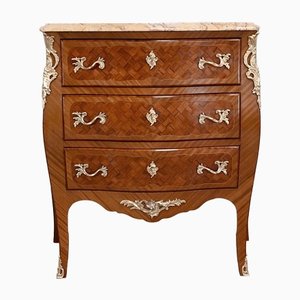 Small Antique Louis XV Style Mahogany Dresser, 1890s-RVK-1394877