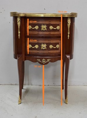 Small Antique Mahogany Dresser-RVK-587320