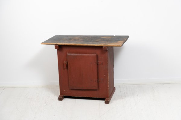 Small Antique Swedish Side Table-MJF-1425883