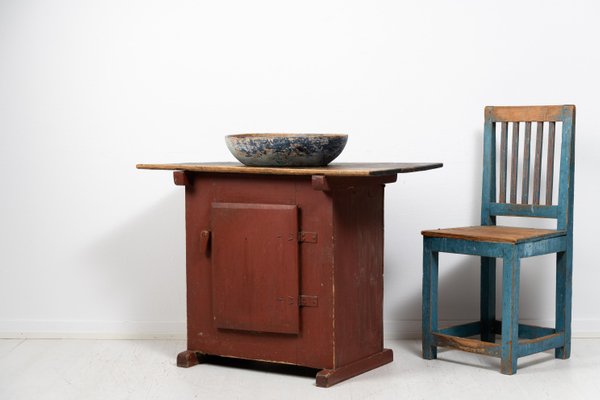 Small Antique Swedish Side Table-MJF-1425883