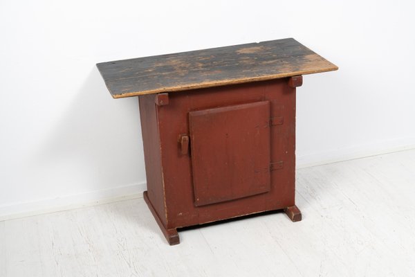 Small Antique Swedish Side Table-MJF-1425883