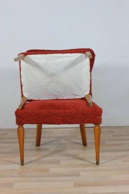 Small Armchair with Footrest, 1960s, Set of 2-GAP-1785501