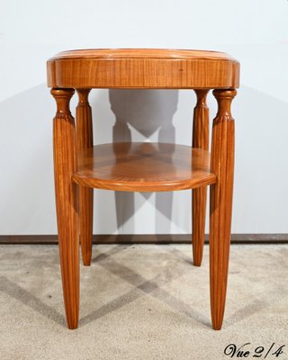 Small Art Deco Light Mahogany Table, 1930s-RVK-1751723