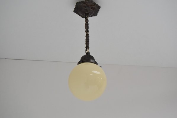 Small Art Deco Pendant Lamp, 1930s-TZ-754600