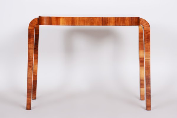 Small Art Deco Table in Walnut by Jindrich Halabala for Up Zavody, 1930s-WHY-1767878