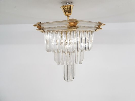 Small Austrian Chandelier from Bakalowits and Sohne, 1980s-ZO-1128740