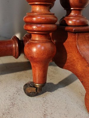 Small Auxiliary Table with Mahogany Shutters, 19th Century-RVK-1422939