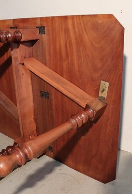 Small Auxiliary Table with Mahogany Shutters, 19th Century-RVK-1422939