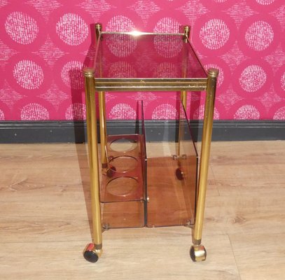 Small Bar Cart in Acrylic Glass, 1970s-AFE-2024532