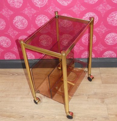 Small Bar Cart in Acrylic Glass, 1970s-AFE-2024532