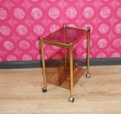 Small Bar Cart in Acrylic Glass, 1970s-AFE-2024532