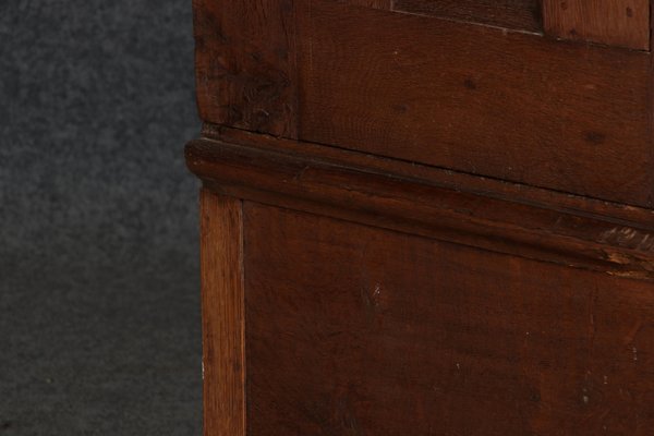 Small Baroque 1-Door Cabinet in Oak, 18th Century-DXD-1132866