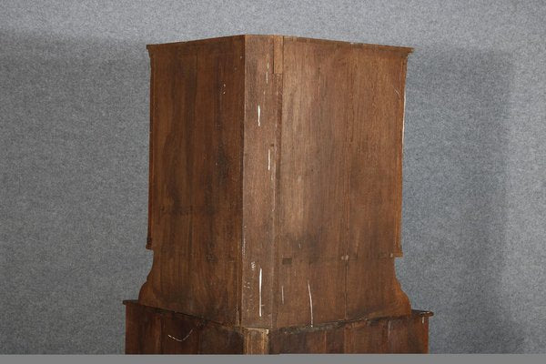 Small Baroque Corner Cabinet in Oak, 18th Century-DXD-1790239