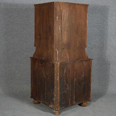 Small Baroque Corner Cabinet in Oak, 18th Century-DXD-1790239