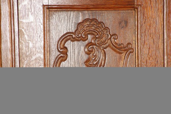 Small Baroque Corner Cabinet in Oak, 18th Century-DXD-1790239