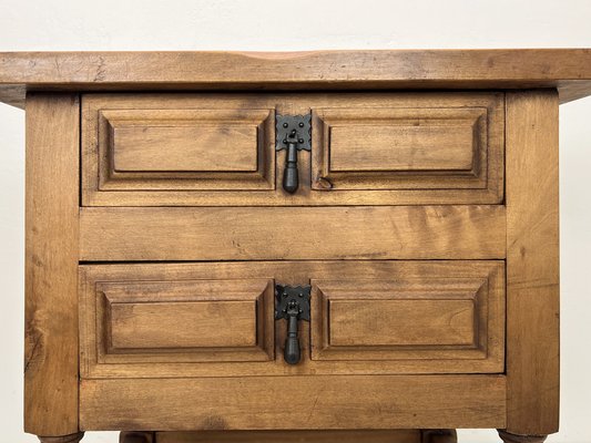 Small Baroque Spanish Chest of Drawers, 1950s-WZZ-1702752