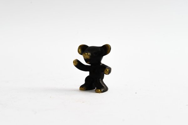 Small Bear Figurine by Walter Bosse for Herta Baller, Vienna, Austria, 1950s-SPD-1754325