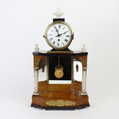 Small Biedermeier Clock, Austria, 1820-KMT-1284549