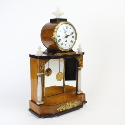 Small Biedermeier Clock, Austria, 1820-KMT-1284549