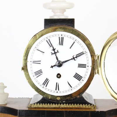 Small Biedermeier Clock, Austria, 1820-KMT-1284549