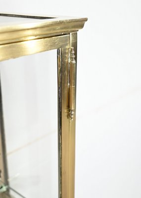 Small Brass Display Case, 1930s-RVK-1806949