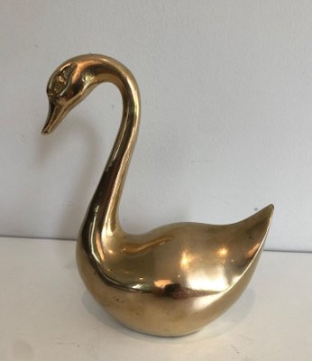 Small Brass Ducks, Set of 2-BA-1365448