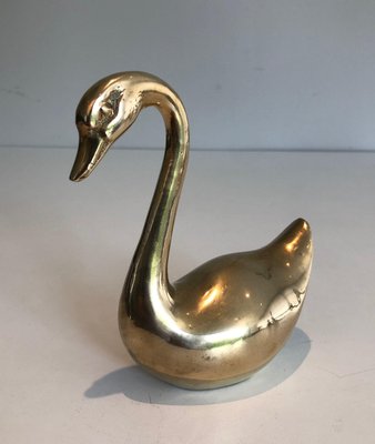 Small Brass Ducks, Set of 2-BA-1365448