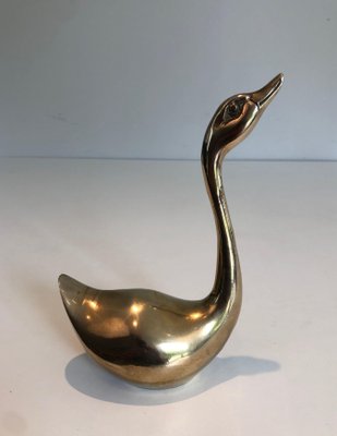 Small Brass Ducks, Set of 2-BA-1365448