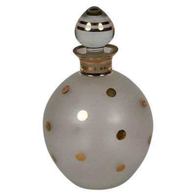 Small Cabana Style Glass Carafe for Liquor, 1930s-BAF-763434