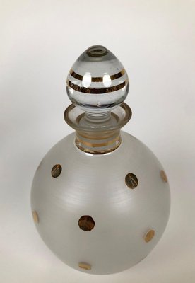 Small Cabana Style Glass Carafe for Liquor, 1930s-BAF-763434