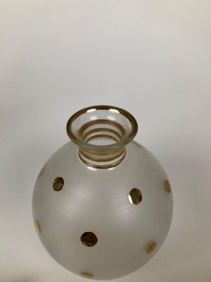 Small Cabana Style Glass Carafe for Liquor, 1930s-BAF-763434