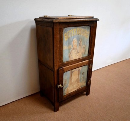 Small Cabinet in Oak, 1940s-RVK-1394757