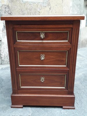 Small Cabinet with Drawers in Mahogany-AKA-1393772