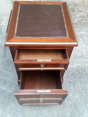 Small Cabinet with Drawers in Mahogany-AKA-1393772