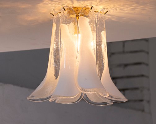 Small Ceiling Light in Murano Glass, Italy, 1990s-MPO-2018161