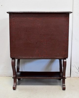 Small Chest of Drawers in Pine and Cracked Varnish, 1920s-RVK-1438366