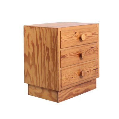 Small Chest of Drawers in Pinewood, 1970s-XT-2033723