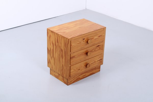 Small Chest of Drawers in Pinewood, 1970s-XT-2033723