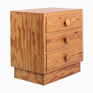 Small Chest of Drawers in Pinewood, 1970s-XT-2033723