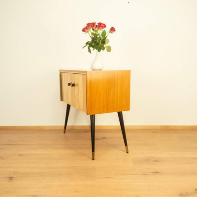 Small Chest of Drawers with Vertical Decorative Stripes, 1960s-PRK-2004536