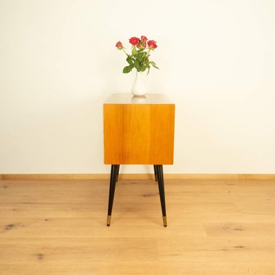 Small Chest of Drawers with Vertical Decorative Stripes, 1960s-PRK-2004536