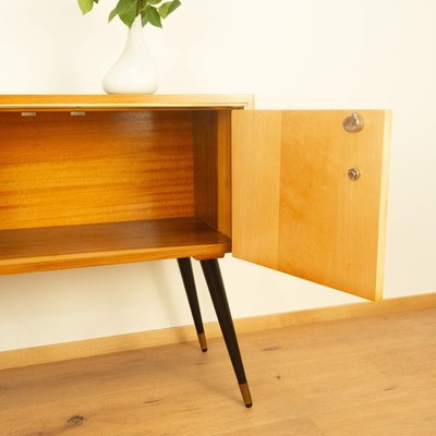 Small Chest of Drawers with Vertical Decorative Stripes, 1960s-PRK-2004536