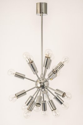 Small Chrome Sputnik Atomium Pendant from Cosack, Germany, 1970s-UGR-1085259